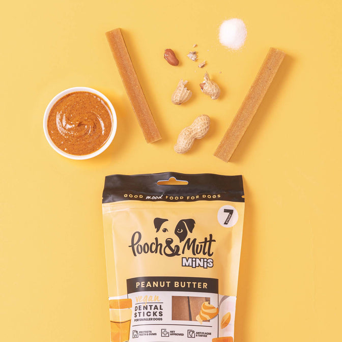 Peanut Butter Dental Sticks für Hunde