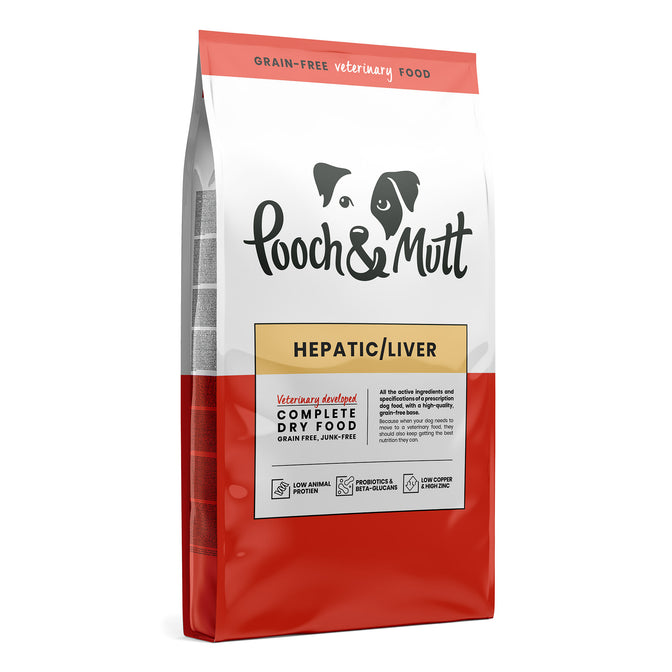 Hepatic Trockenfutter für Hunde