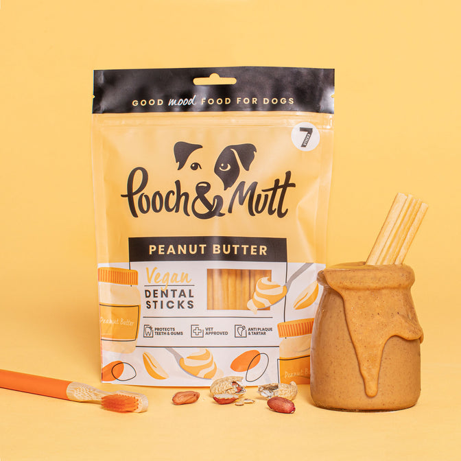 Peanut Butter Dental Sticks für Hunde